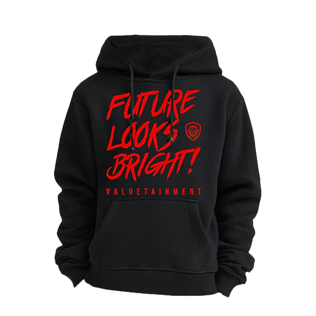 Kid's Future Looks Bright Red Lion Premium Pullover Hoodie