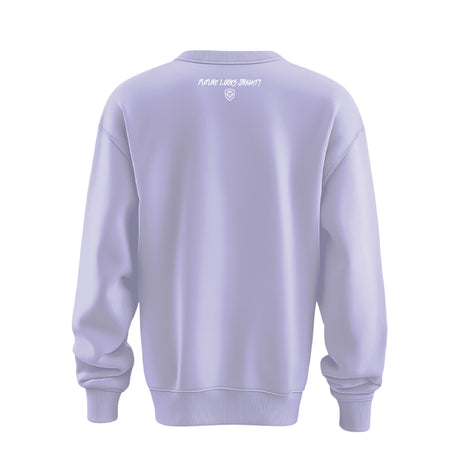 Women's Future Looks Bright Lilac Everyday VT Mama Sweatshirt