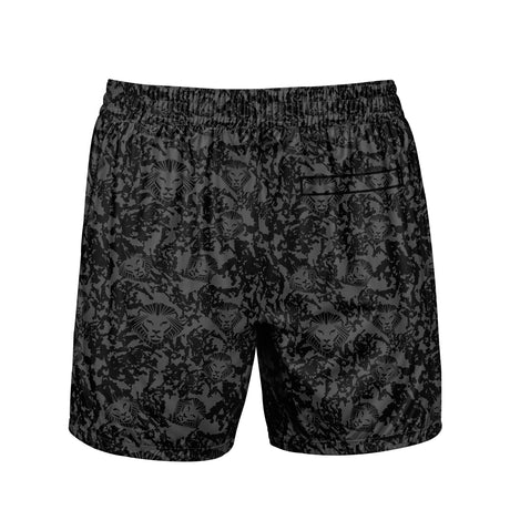 Men's Lion Shield Charcoal Grey Performance Shorts