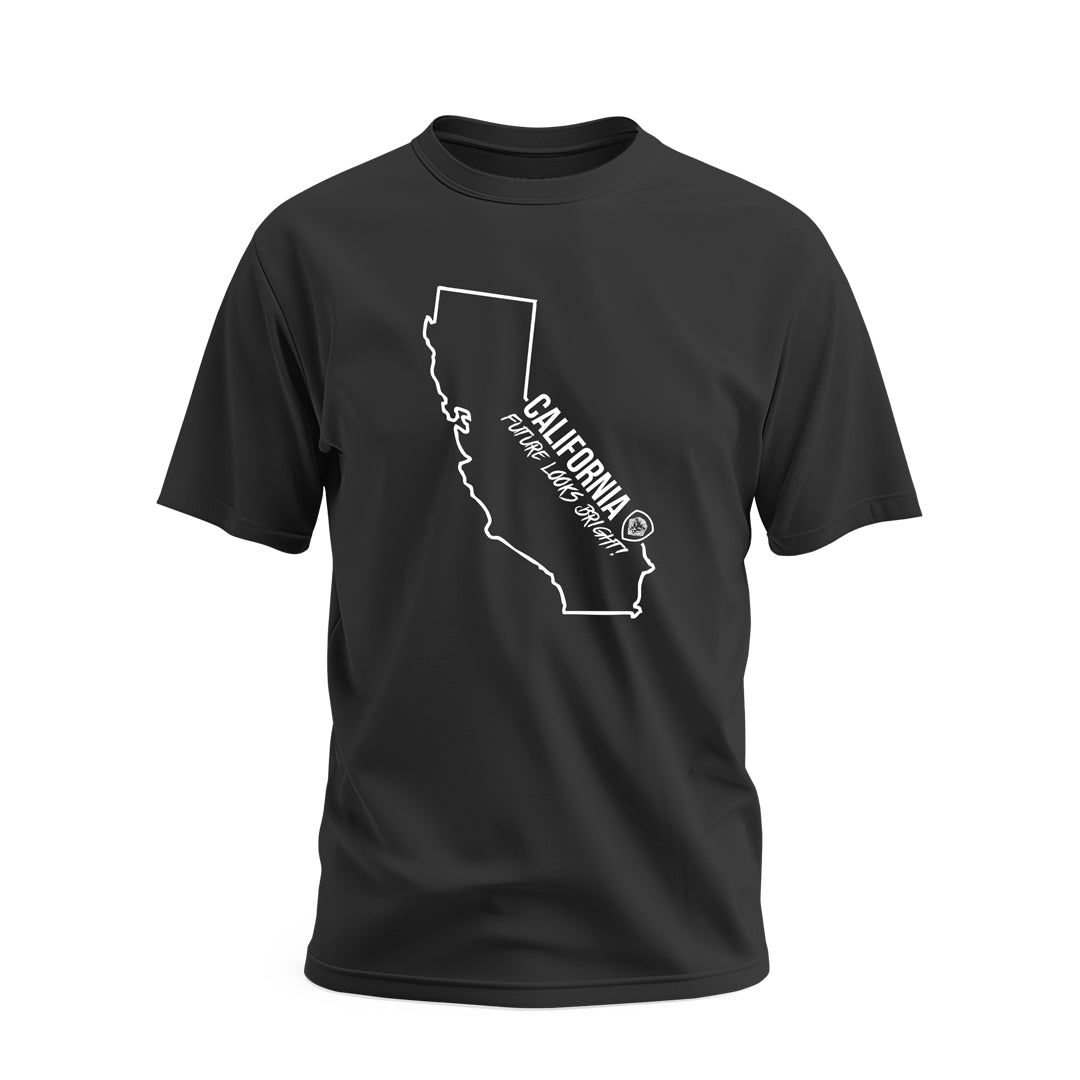 Future Looks Bright California State Short Sleeve T-Shirt