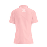 Women's Lion Shield Blush Performance Short Sleeve Polo