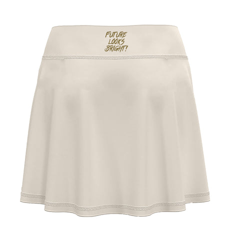 Women's Future Looks Bright Solid Coconut Cream Performance Skort