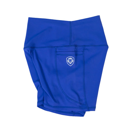 Women's Royal Blue Biker Shorts