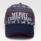 Future Looks Bright Holiday Knit Pattern Snapback Hat
