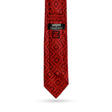 Limited Edition - Valuetainment x Stefano Ricci Red & Black Lion Shield Luxury Tie