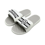 Future Looks Bright Tri Color Stripes Comfort Slides