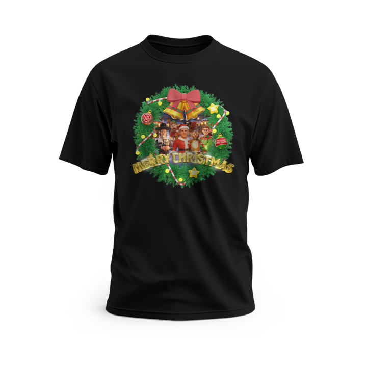 Merry Christmas PBD Podcast Team Short Sleeve T-Shirt