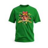 Merry Christmas PBD Podcast Team Red & Green Short Sleeve T-Shirt