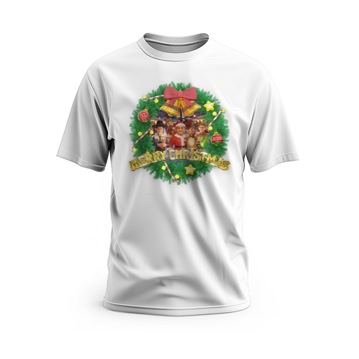 Merry Christmas PBD Podcast Team Short Sleeve T-Shirt