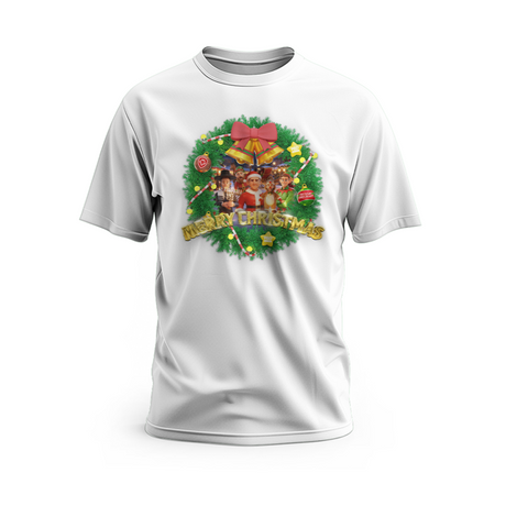 Merry Christmas PBD Podcast Team Short Sleeve T-Shirt