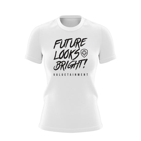 Women's Future Looks Bright Premium White Short Sleeve T-Shirt